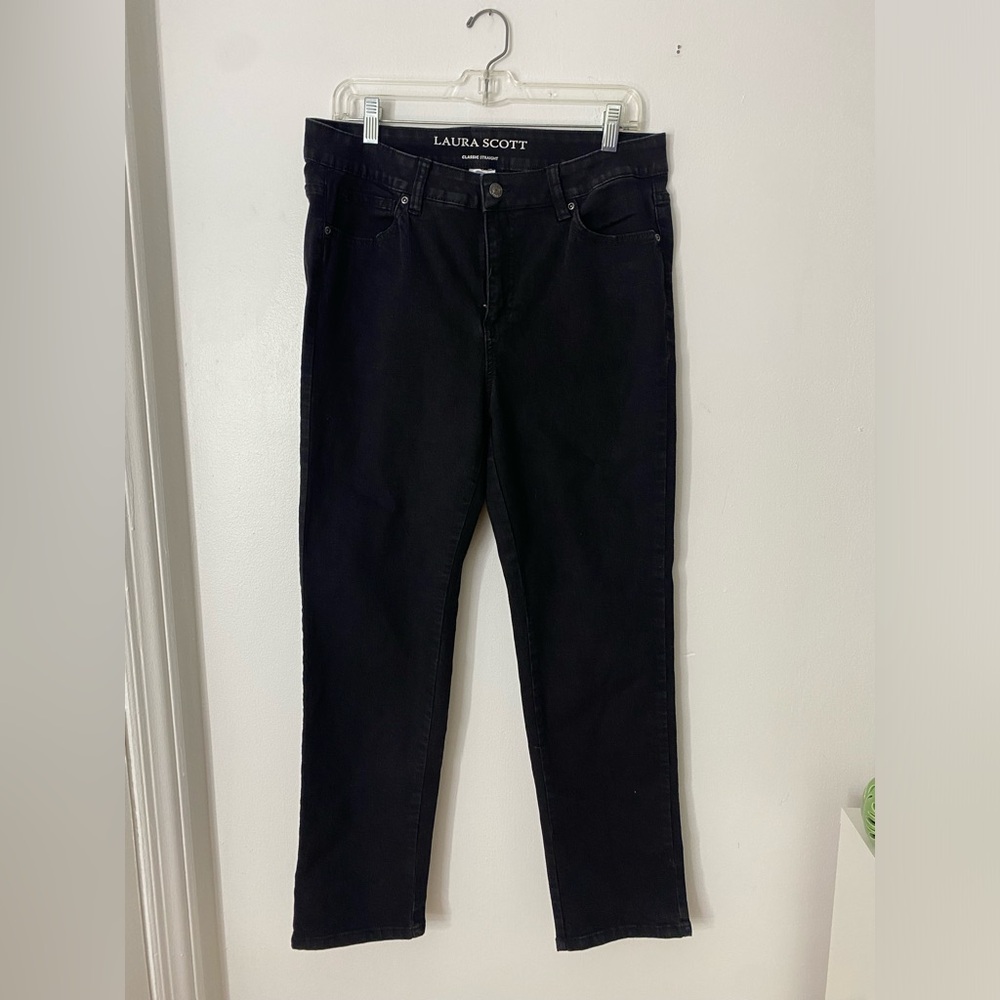 black vintage jeans